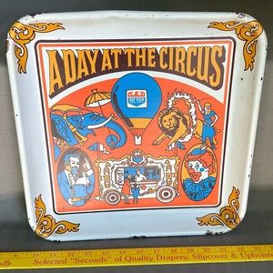 Vintage Bay View A DAY AT THE CIRCUS Serving Tray